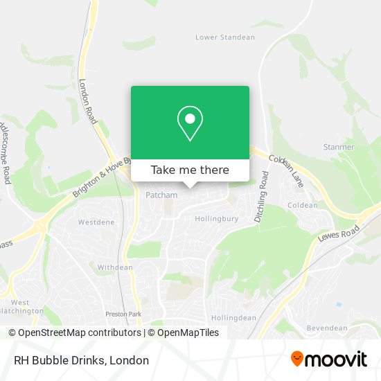 RH Bubble Drinks map