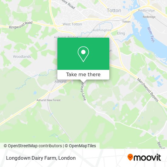 Longdown Dairy Farm map