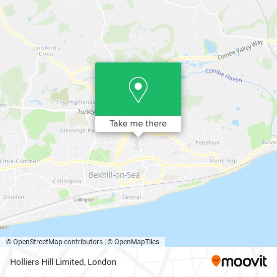 Holliers Hill Limited map