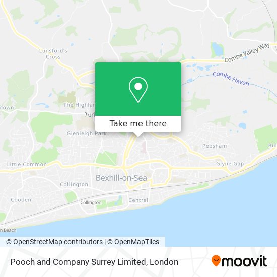 Pooch and Company Surrey Limited map