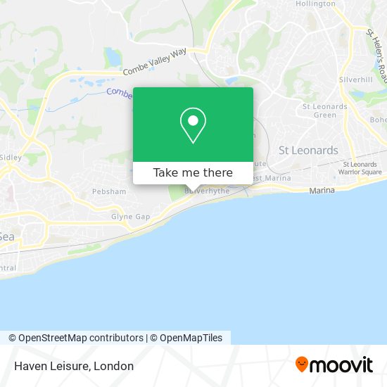 Haven Leisure map