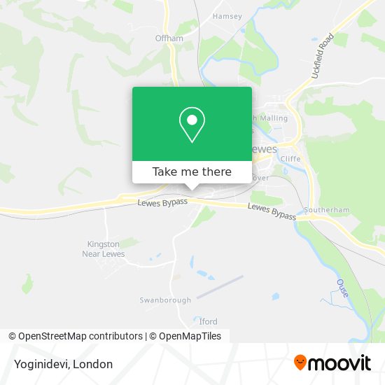 Yoginidevi map