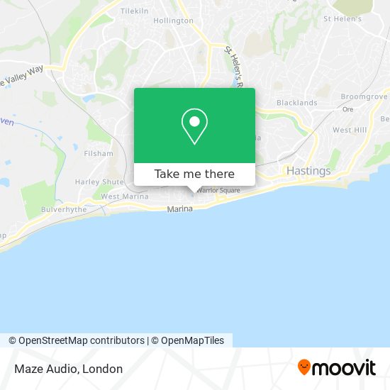 Maze Audio map