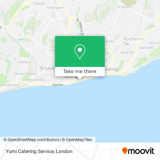 Yumi Catering Service map