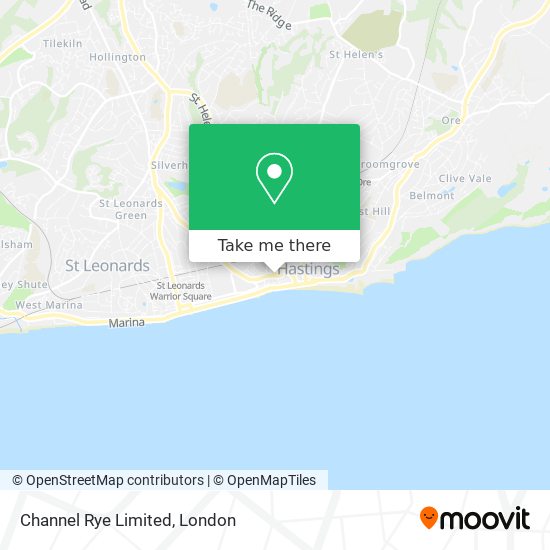Channel Rye Limited map