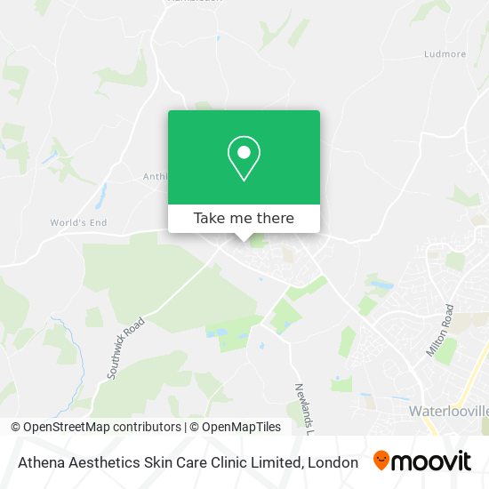 Athena Aesthetics Skin Care Clinic Limited map