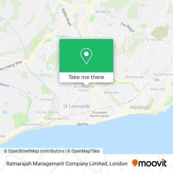 Ratnarajah Management Company Limited map