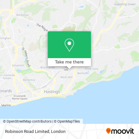 Robinson Road Limited map