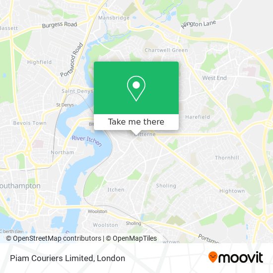 Piam Couriers Limited map