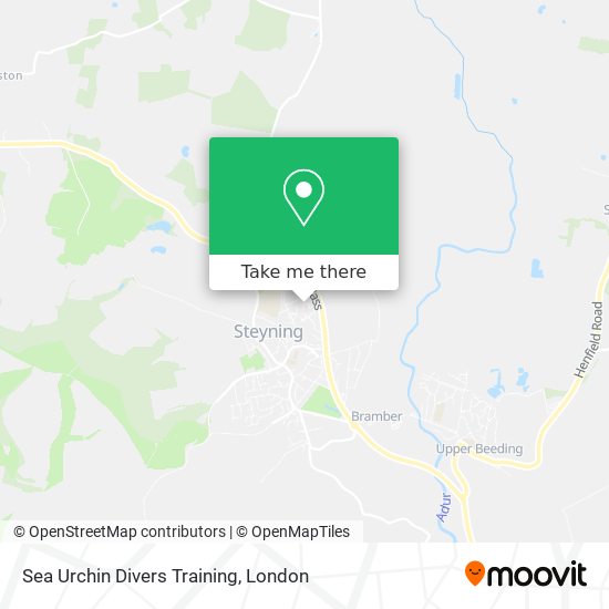 Sea Urchin Divers Training map