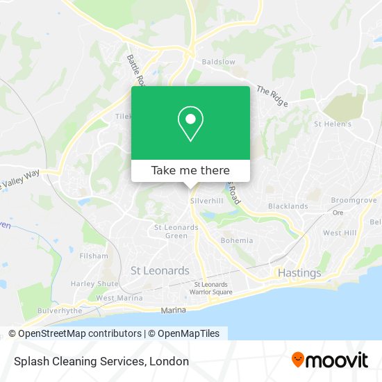 Splash Cleaning Services map