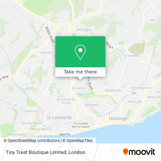 Tiny Treat Boutique Limited map