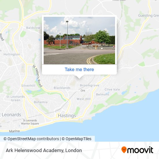 Ark Helenswood Academy map