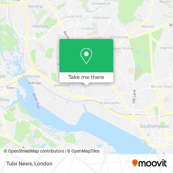 Tulsi News map