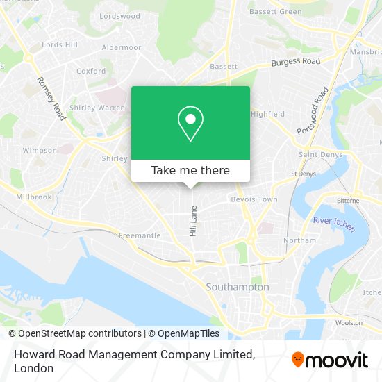 Howard Road Management Company Limited map