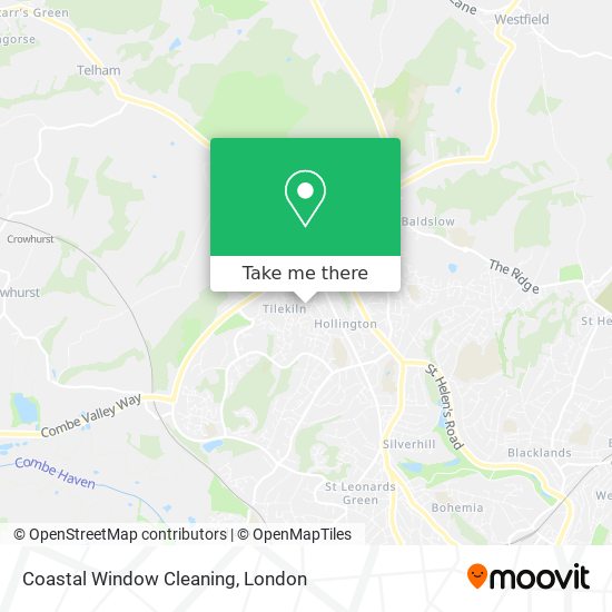 Coastal Window Cleaning map