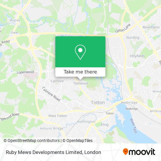 Ruby Mews Developments Limited map