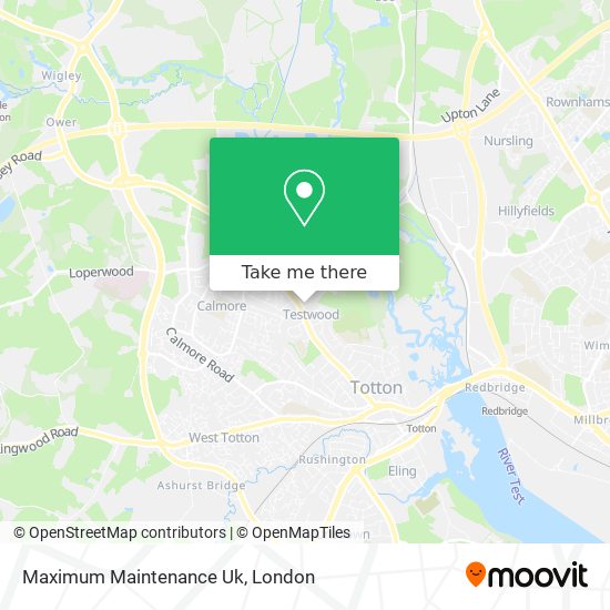 Maximum Maintenance Uk map
