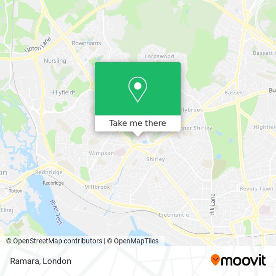 Ramara map