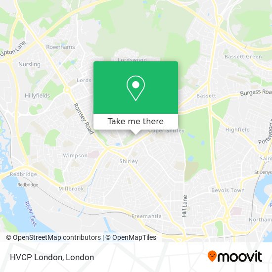 HVCP London map