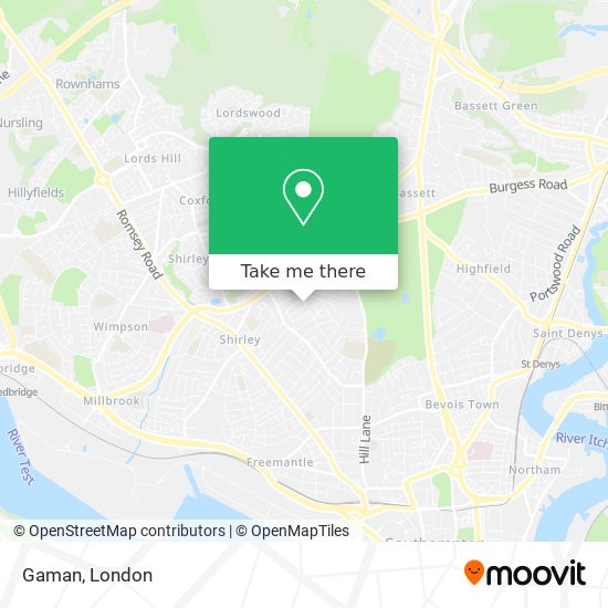 Gaman map