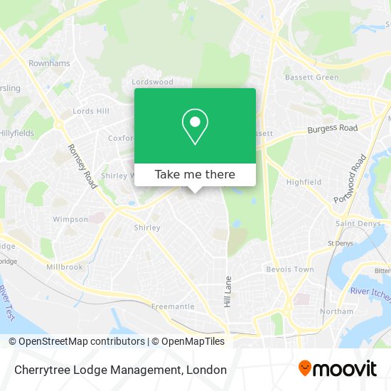 Cherrytree Lodge Management map