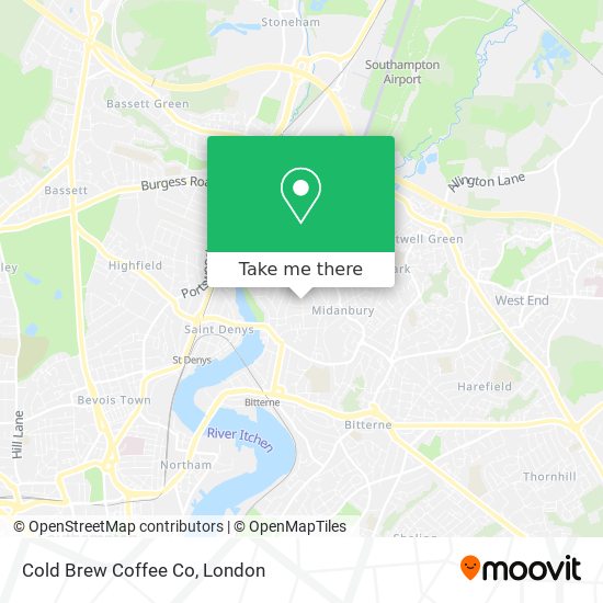 Cold Brew Coffee Co map