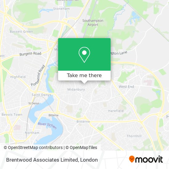 Brentwood Associates Limited map