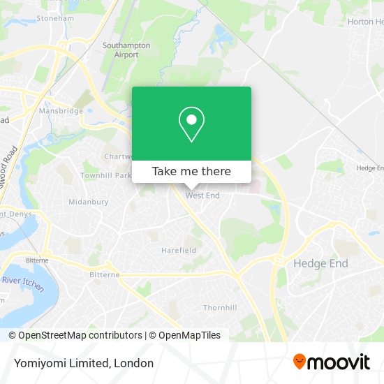 Yomiyomi Limited map