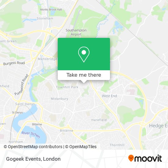 Gogeek Events map