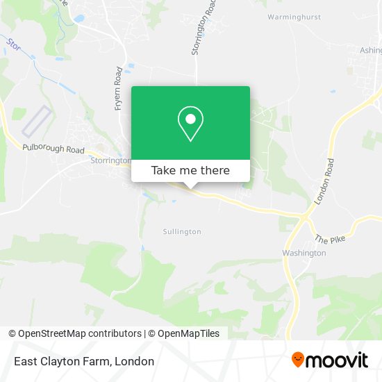 East Clayton Farm map