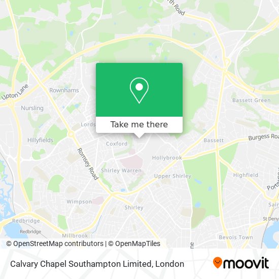 Calvary Chapel Southampton Limited map
