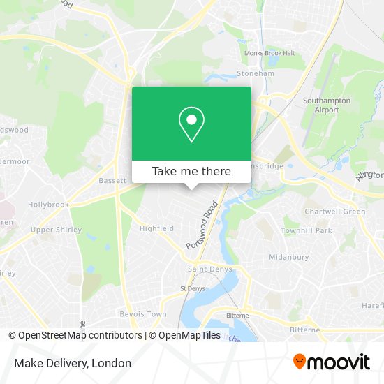 Make Delivery map
