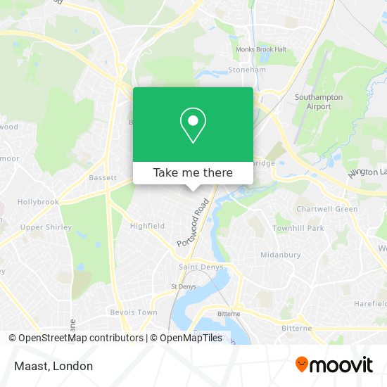 Maast map