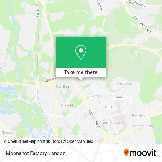 Moonshot Factory map