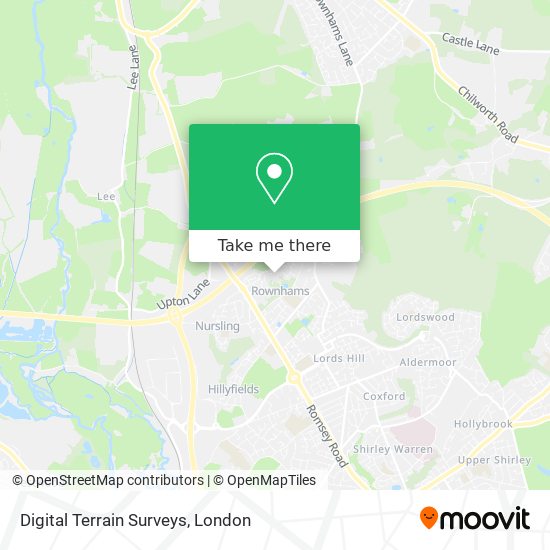 Digital Terrain Surveys map