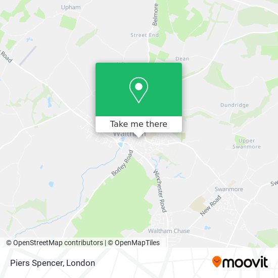 Piers Spencer map