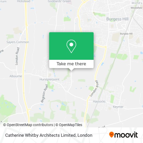 Catherine Whitby Architects Limited map