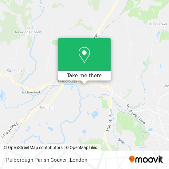 Pulborough Parish Council map