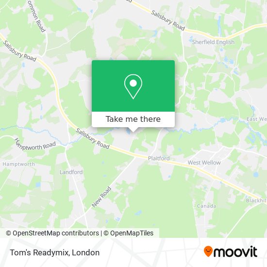 Tom's Readymix map