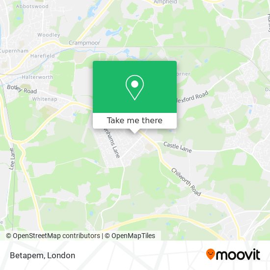 Betapem map