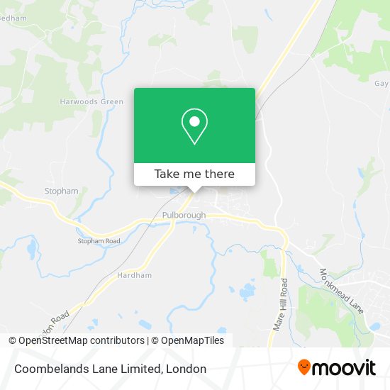 Coombelands Lane Limited map