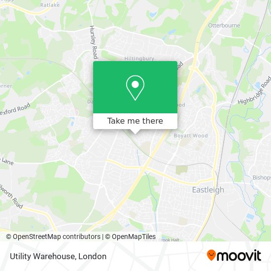 Utility Warehouse map