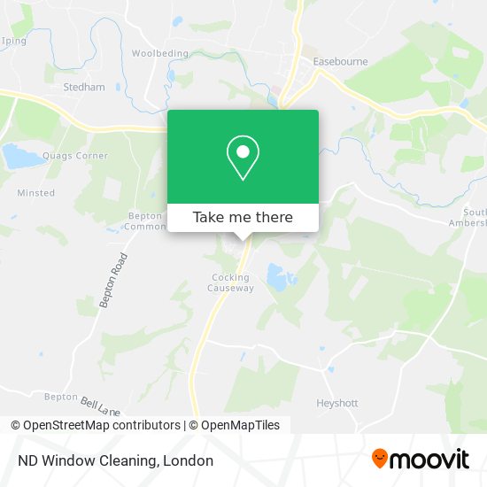 ND Window Cleaning map