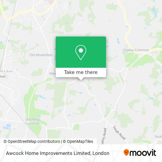 Awcock Home Improvements Limited map