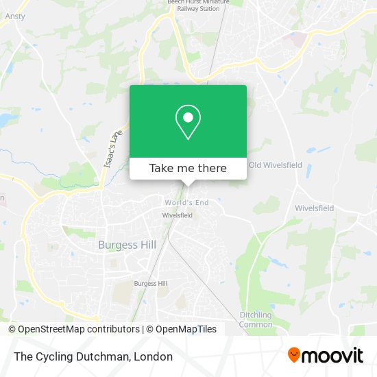 The Cycling Dutchman map