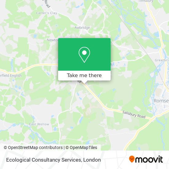 Ecological Consultancy Services map