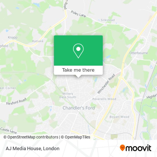 AJ Media House map