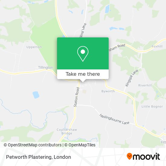 Petworth Plastering map