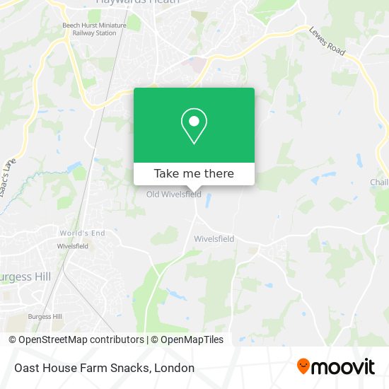 Oast House Farm Snacks map